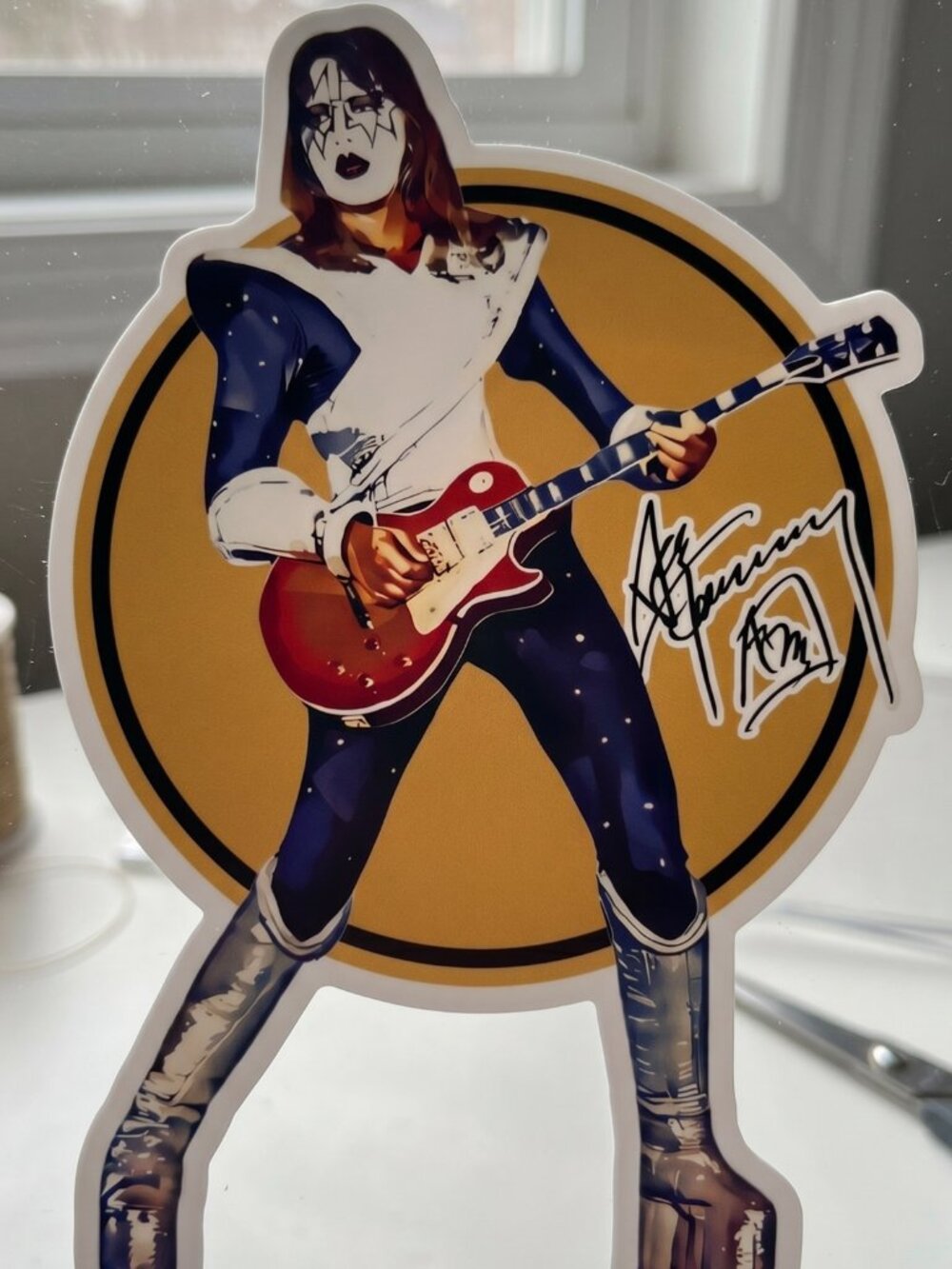 Ace Frehley - Retro Style Sticker - Picture 2 of 4